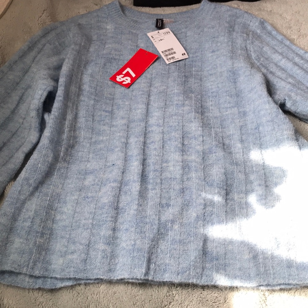 Blue sweater